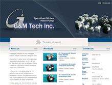 Tablet Screenshot of gnmtechinc.com